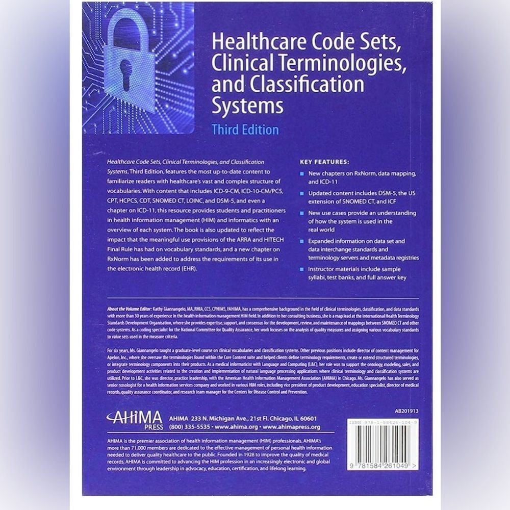 Healthcare Code Sets, Clinical Terminologies, and Classification Systems 3rd‎ Ed - Picture 2 of 2